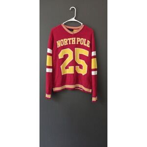 Blizzard Bay Christmas‎ Sweater Kringle 25 Size S Unisex Ugly Party Xmas Red